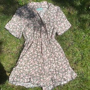 🌞Green & Pink Flower Romper Bundle for Deals